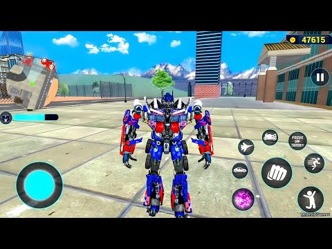 Optimus Prime: Epic Jet, Robot & Car Transformations Robot 2020 Game - Android Gameplay