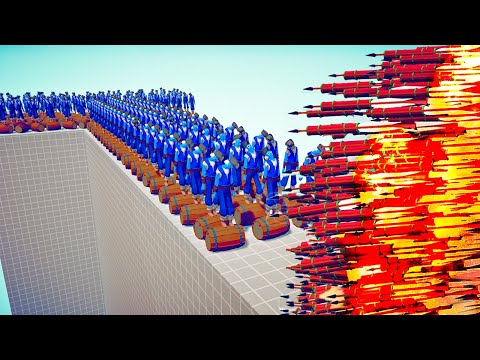 100x BARREL ROLLER Vs 👹 EVERY GOD/ Totally Accurate Battle Simulator ( TABS )