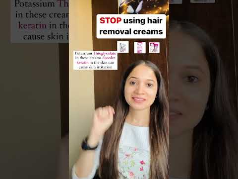 Never Use Hair Removal Cream