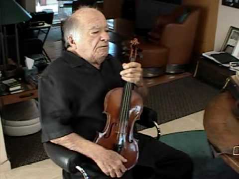 Ruggiero Ricci talks with Violinist.com