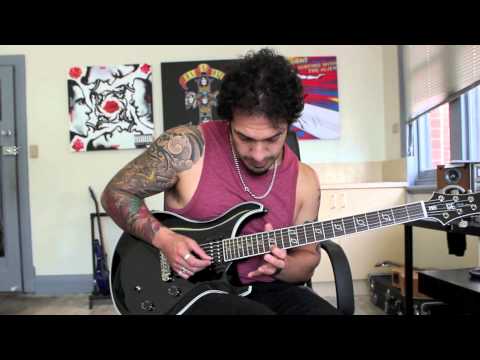 How to play 'Ride The Lightning' by Metallica Guitar Solo Lesson w/tabs pt3