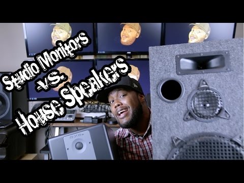Studio Monitors vs. House Speakers