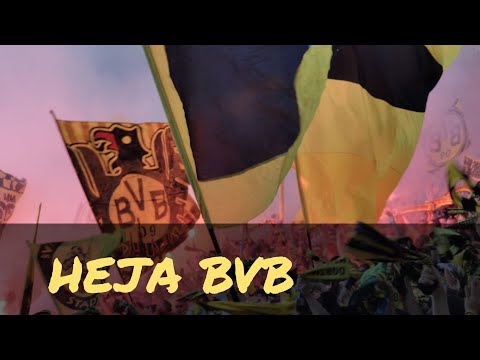 Borussia Dortmund Song "HEJA BVB" | 25.000 Fans Südtribüne GELBE WAND