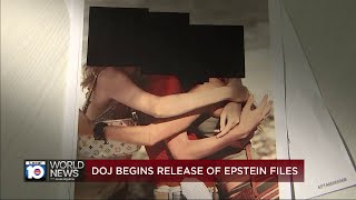 Download lagu Justice Department begins releasing long-awaited files tied to Epstein sex trafficking investigation mp3