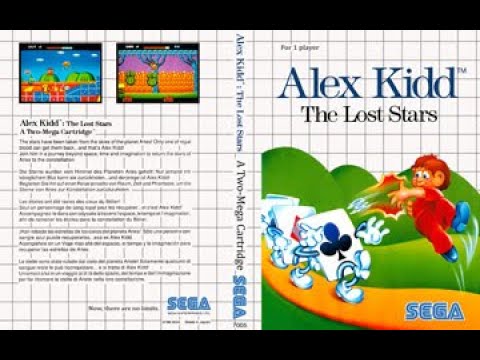Alex Kidd The Lost Stars (PAL) Complete Soundtrack CD