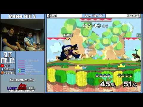Melee Hill 2 Low Tiers: Gear (YL, DK) Vs. Greasy (Roy) - LS
