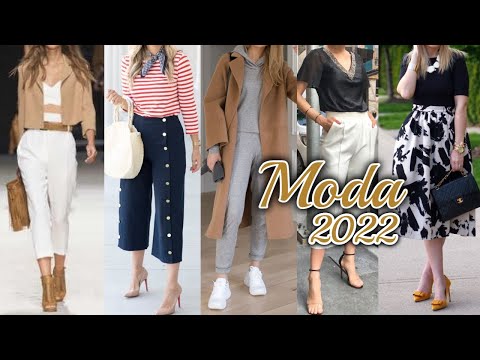 ROPA de MODA 2022 de ESTILO SENCILLO y ELEGANTE para VESTIR con CLASE Y ESTILO COMBINACIONES de ROPA