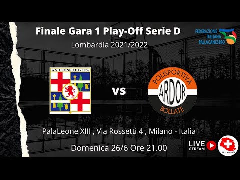 A.S. Leone XIII 1956 vs Ardor Bollate Basket