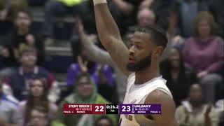 Stony Brook 52, UAlbany 49