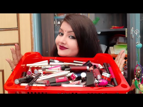 My lipstick collection 2018 | liquid lipstick | chubby lipstick | lip crayon | liptint | lip gloss Video