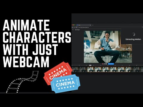 How to animate characters with just web cam | Plask AI