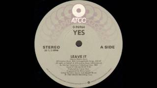 Leave It (Hello, Goodbye Mix) - Yes