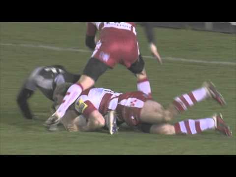 Newcastle Falcons 26-25 Gloucester Rugby - Aviva Premiership Rugby Highlights Round 10 | 02-12-11