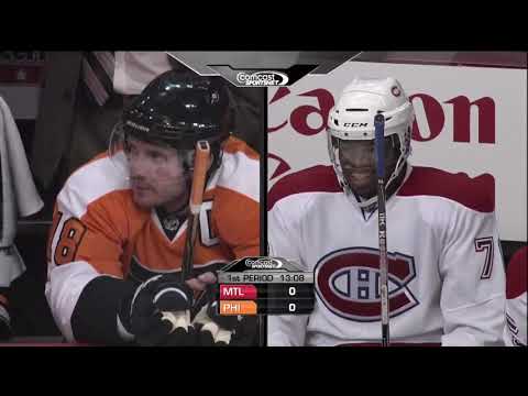 NHL  Nov.22/2010  Montreal Canadiens - Philadelphia Flyers