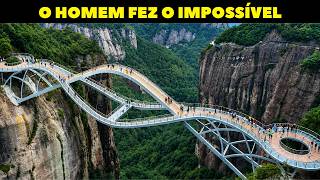 AS 25 PONTES MAIS IMPOSSÍVEIS DO MUNDO QUE O SER HUMANO CONSTRUIU MESMO ASSIM