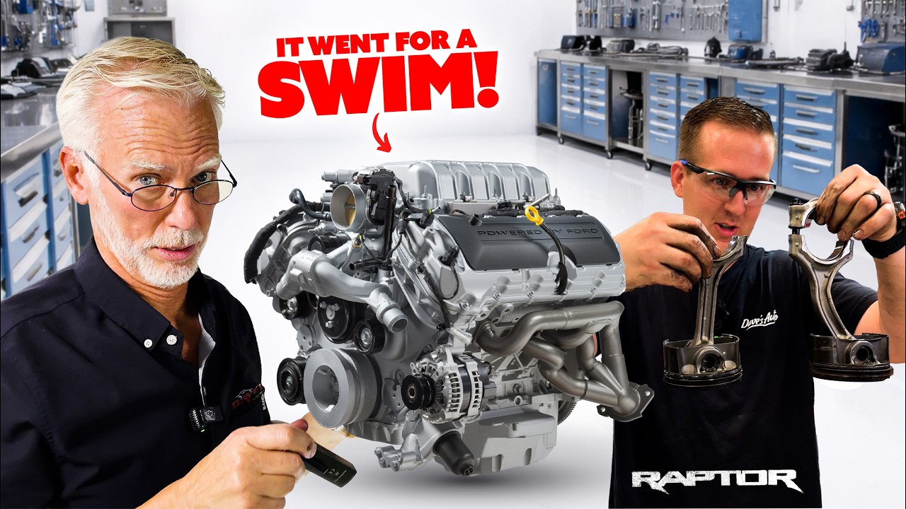 This Ford Raptor R Went UNDERWATER... It Bent EVERYTHING!
