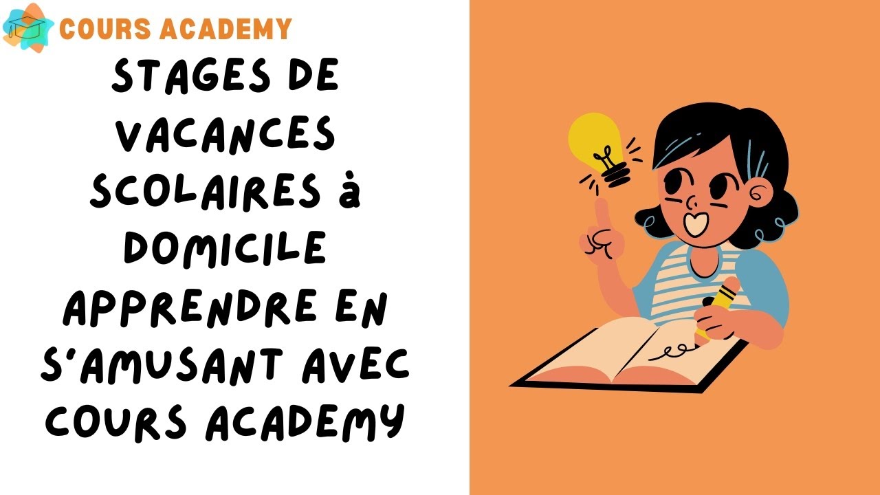 Boostez la réussite scolaire<span> de votre enfant avec des stages de vacances à domicile</span>