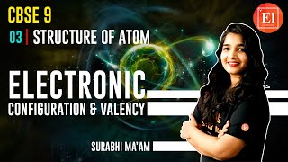 Structure of Atom - 3 | Electronic Configuration & Valency | Class 9 Science Chapter 4 | CBSE