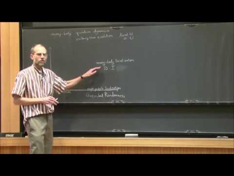 Round table on open problems in non-equilibrium statistical physics... - David Huse