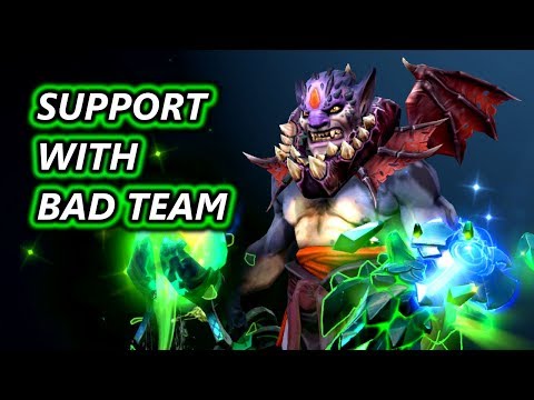 How To Play Support With A Bad Team - Replay Analysis