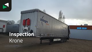 Krone SD 3 axles Sliding Roof Anti Vandalism curtain side semi-trailer for sale - Image 4 | Autoline IE Krone SD 3 axles Sliding Roof Anti Vandalism curtain side semi-trailer | Image 4 - Autoline