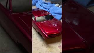 Now polishing 磨き中 #Pontiac #Vonneville #Chopped #ハセガワ