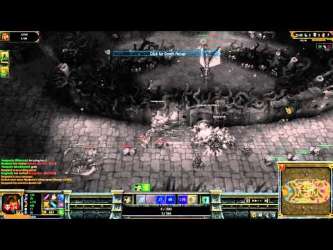 League Of Legends - Cho'Gath sends Blitzcrank Flying Off Screen ! (Glitch)