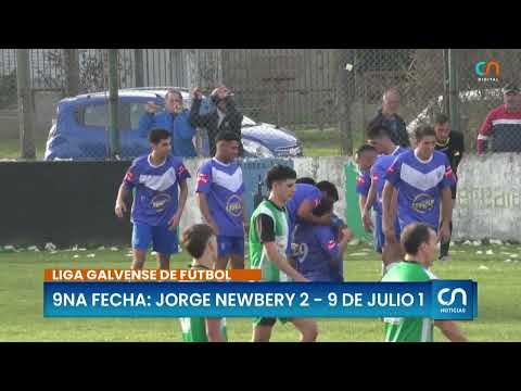 Jorge Newbery 2, 9 de Julio 1 - Fecha 5 Clausura Liga Galvense