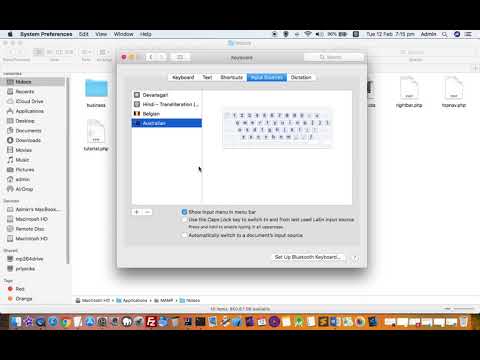 How to change language input | write in hindi, tamil, telugu, german in Mac