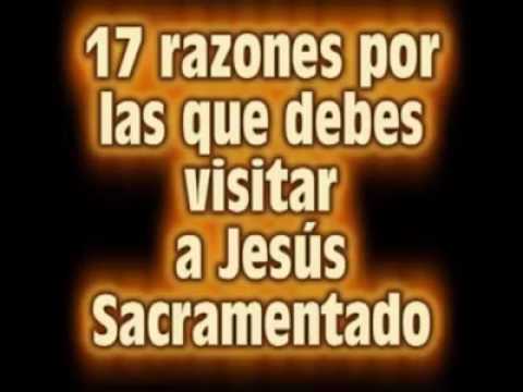 Razones para Adorar a Jesús Sacramentado