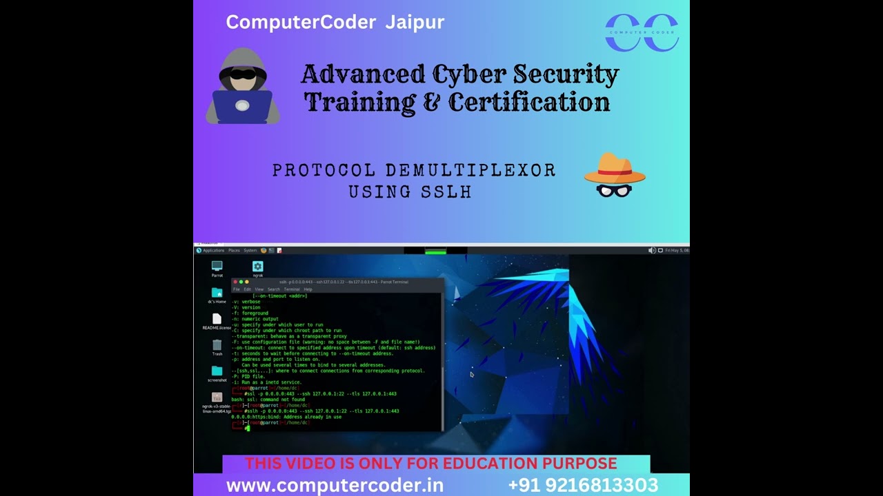 Protocol Multiplexer using SSLH