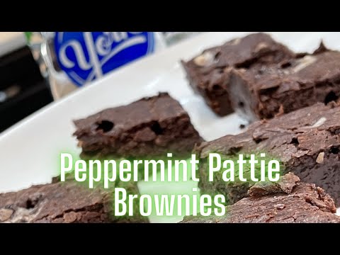 York PEPPERMINT Pattie Brownies:  The Mintiest Recipe Ever