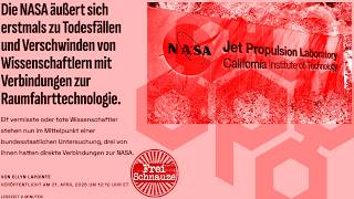 🔥 NASA äußert sich zu Todesfällen und Verschwinden von Wissenschaftlern der Raumfahrttechnologie 🤔🚀