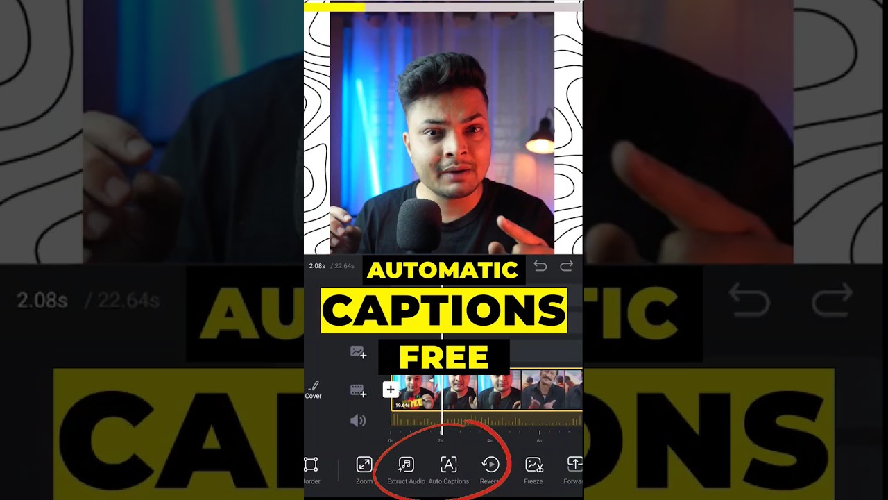 Automatic Captions App Free #caption #subtitles #captionsapp #captions #subtitle #vneditor #shorts