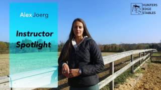 Alex Joerg - Instructor Spotlight