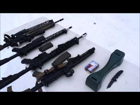 M193 Federal American Eagle (XM193) 4 Barrel Lengths Review