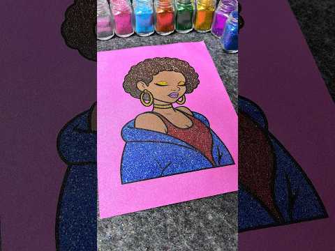 #asmr #art #blackwoman
