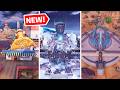 Fortnite All Chapter 7 Season 2 Map Changes FRIGID FORTRESS NEW SANCTUARY SQUIBLLY SHORES More
