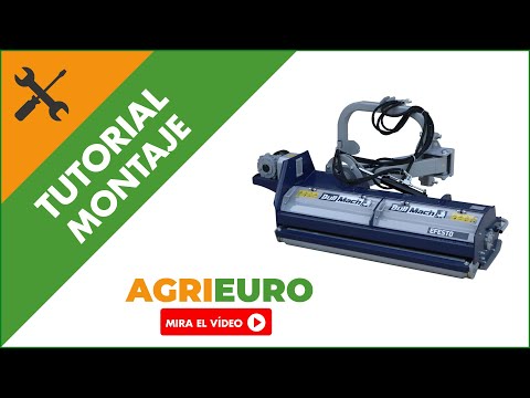 Montaje: Trituradora lateral de brazo para tractor - BullMach Efesto 160/180/200 - Serie pesante