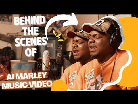 Behind the Scenes of AI MARLEY  music video  ( A MUST WATCH  )