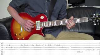&#39;Far And Away&#39; by Slash - Solo Lesson WITH TABS