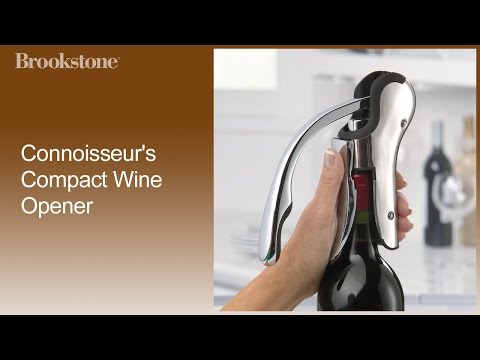 Connoisseur's Compact Wine Opener How to Video
