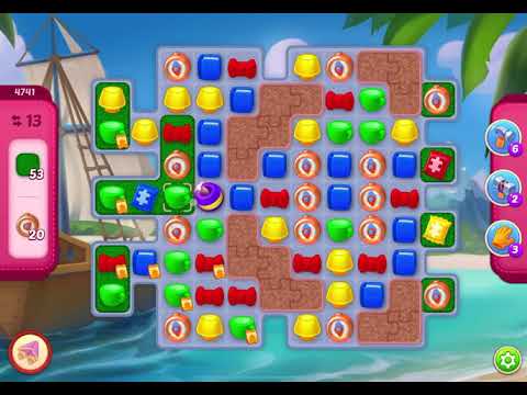 HomeScapes Level 4741 no boosters (14 moves)