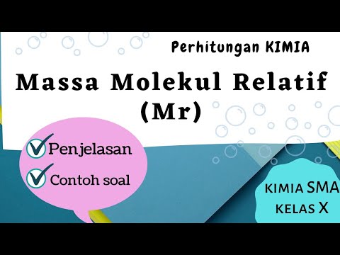 Menentukan Mr ( massa molekul relatif )