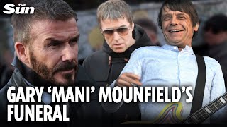 Download lagu LIVE: The funeral of iconic Stone Roses bassist Gary 'Mani' Mounfield mp3