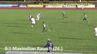 preview picture of video 'FC Pommern Greifswald - FC Schönberg 95 0:2 (0:1)'