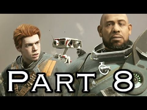 Star Wars Jedi Fallen Order Walkthrough Gameplay Part 8 - Kashyyyk - (Xbox Series X)