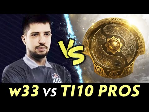 w33 vs TI10 Players — SIGNATURE Batrider Mid