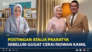 Download lagu Postingan Atalia Praratya Sebelum Gugat Cerai Ridwan Kamil, Hidup Jadi Lebih Ringan mp3 Download lagu Postingan Atalia Praratya Sebelum Gugat Cerai Ridwan Kamil, Hidup Jadi Lebih Ringan mp3