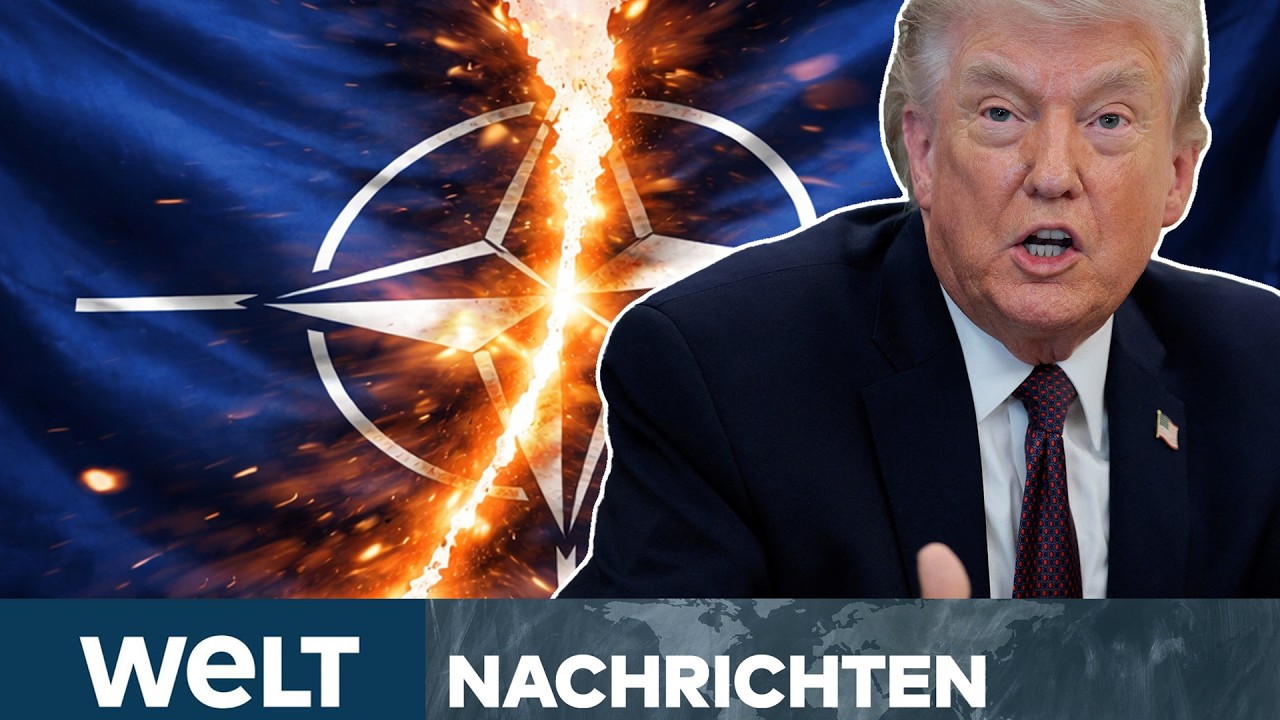 IRAN-KRIEG: „Papiertiger!“ – Sprengt Trump die NATO? Rede mit Spannung erwartet! | WELT STREAM